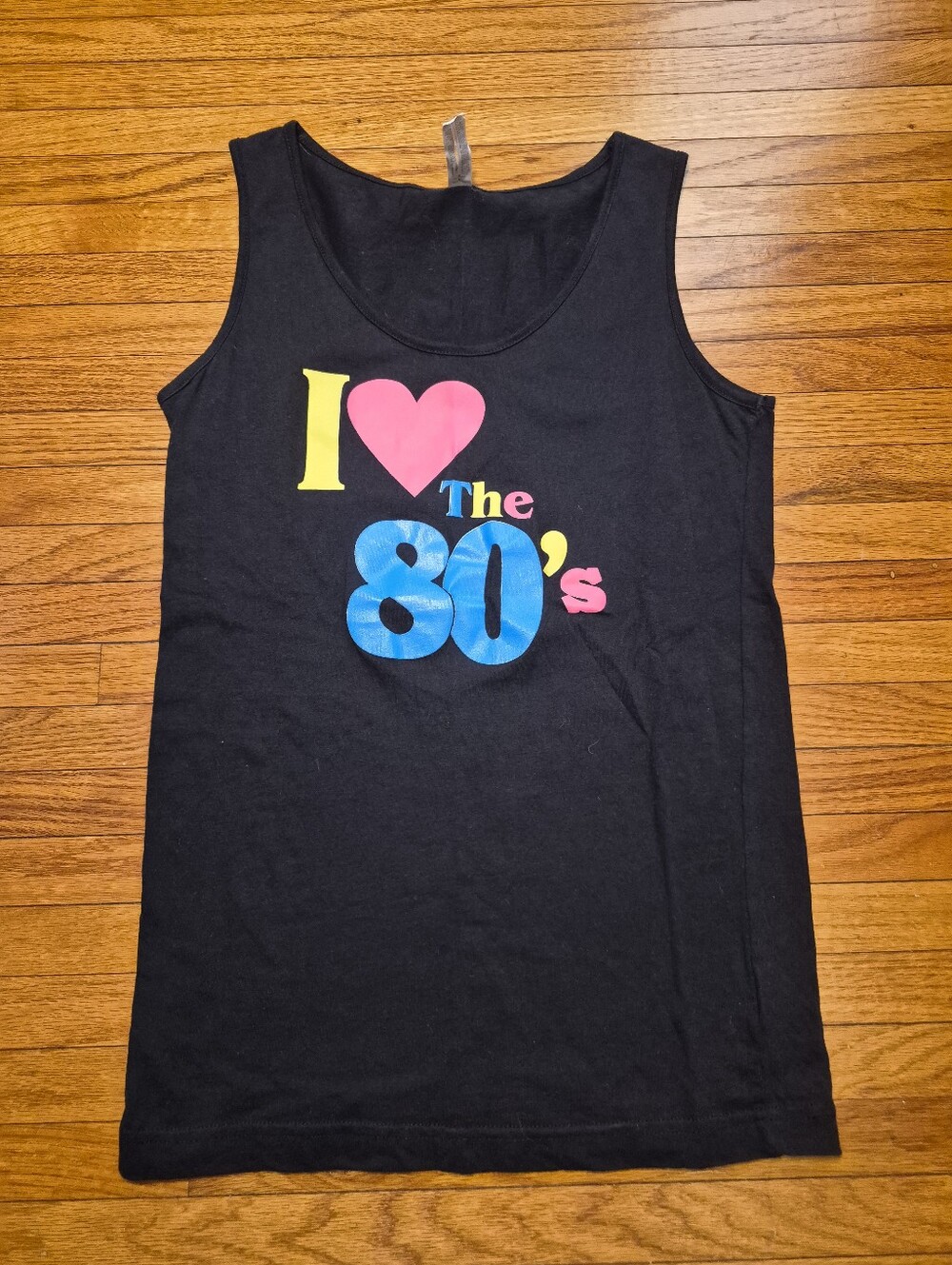 I Love The 80's Tank Top Medium